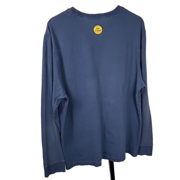 Life is Good T Shirt Large‎ Classic Fit Tee Coffee Game Changer Do What You Love - Picture 3 of 6